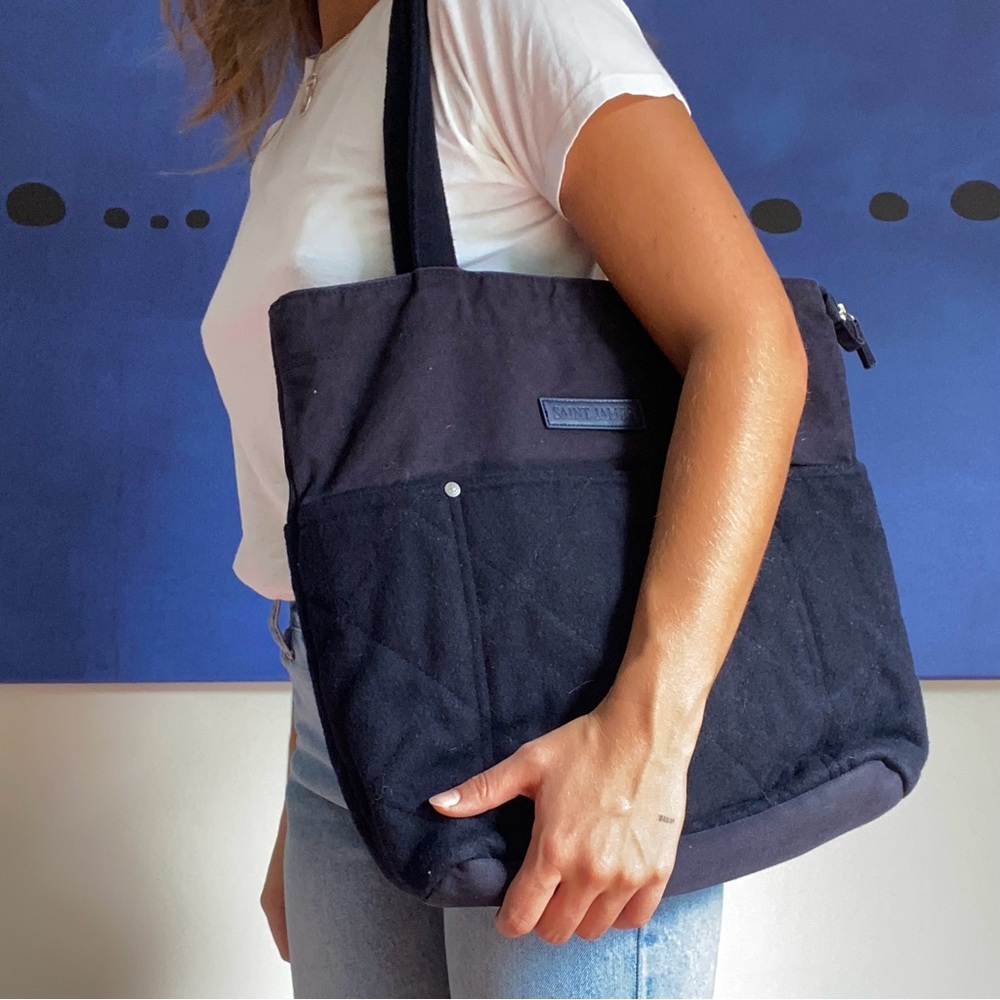 SAINT JAMES Cotton Tote Bag